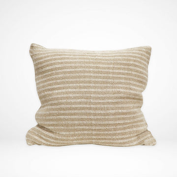 100% Linen Cushion - Pinstripe