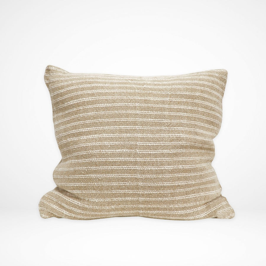 100% Linen Cushion - Pinstripe