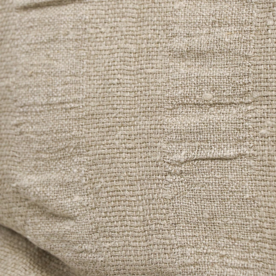 100% Linen Cushion - Textured Stripe