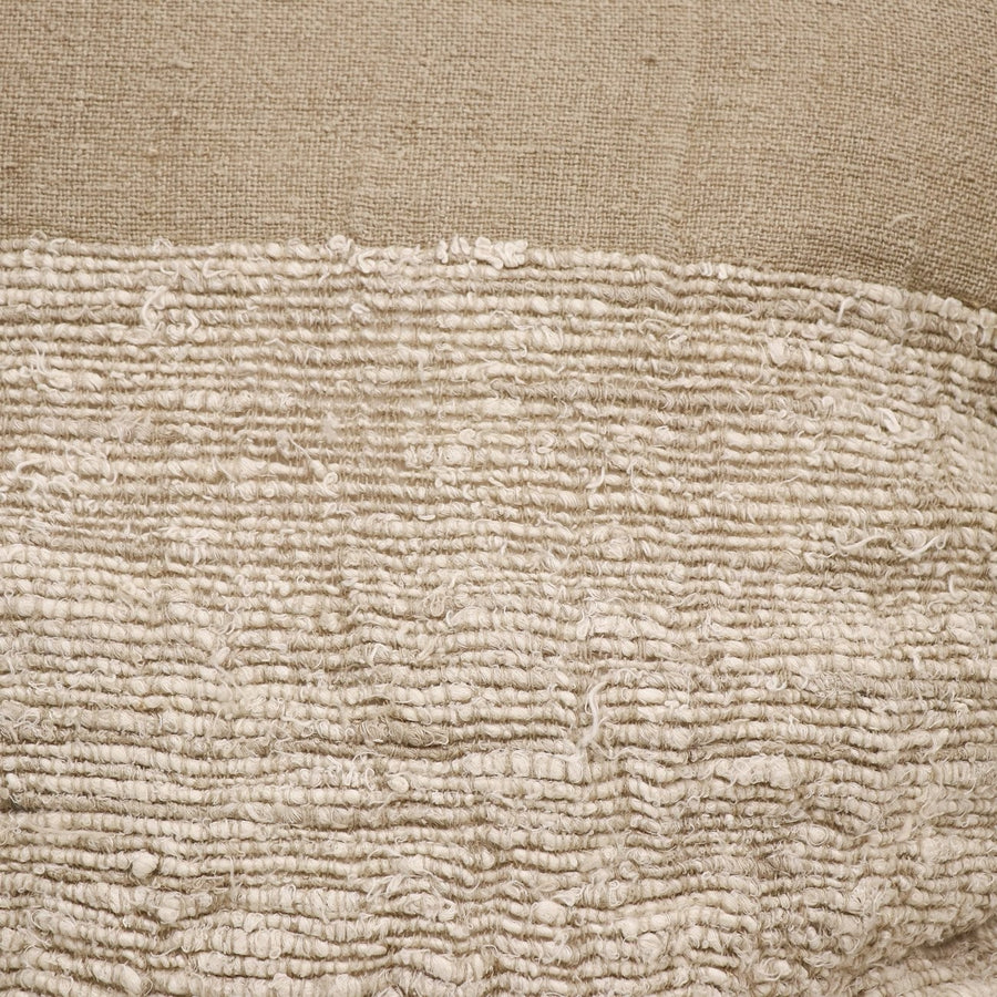 100% Linen Cushion - Two Tone Textured