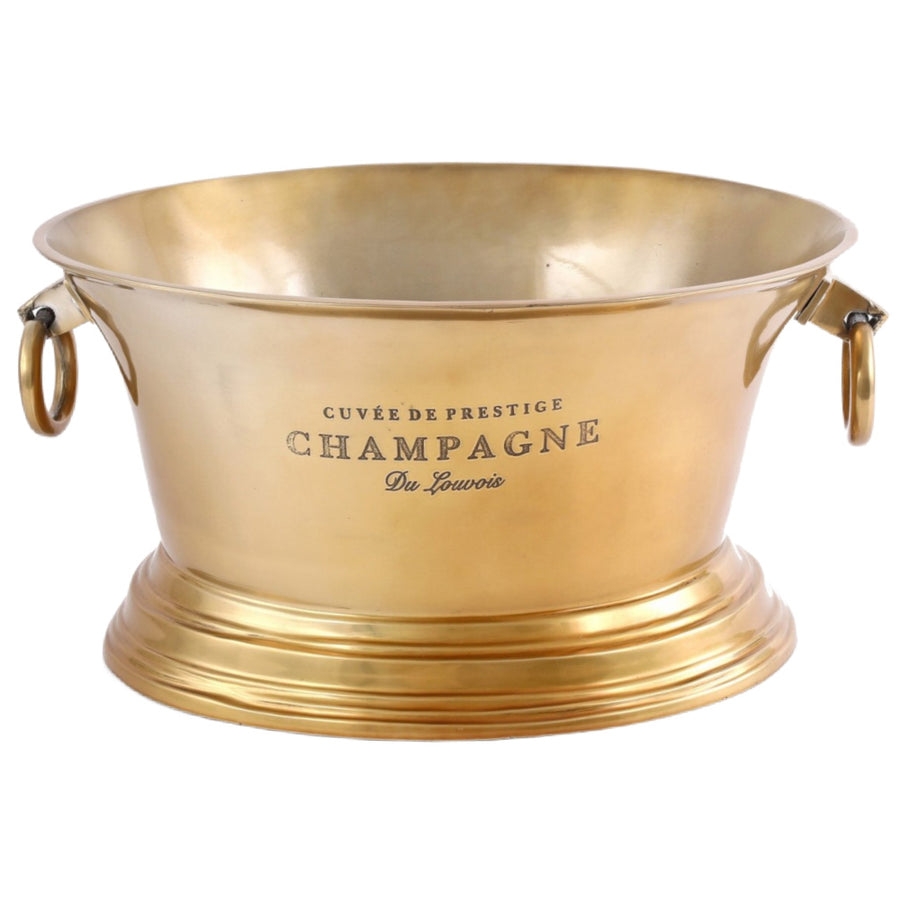 Aluminium Champagne Bucket - Brass