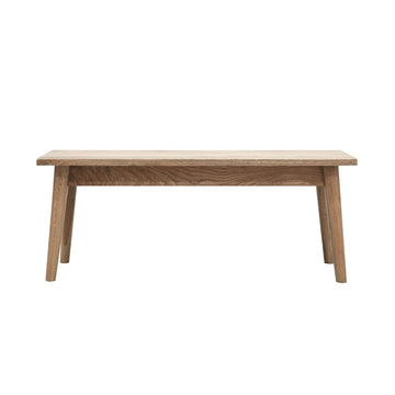 American White Oak Bench 118cm - Natural