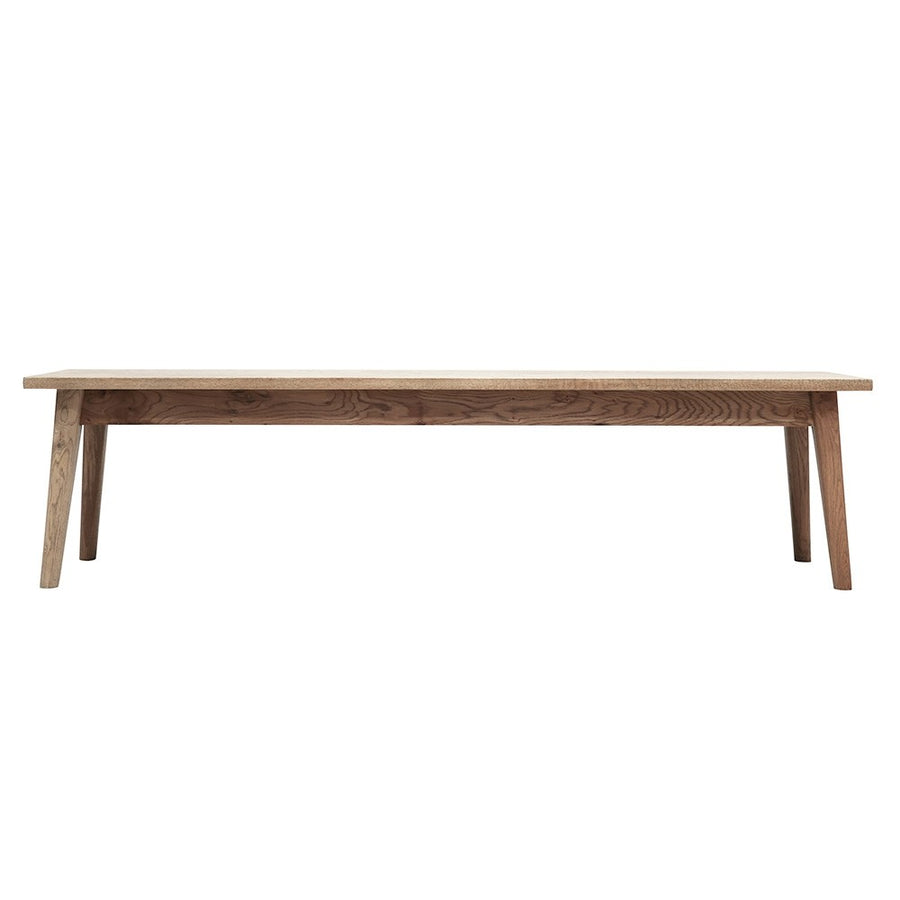 American White Oak Bench 185cm - Natural