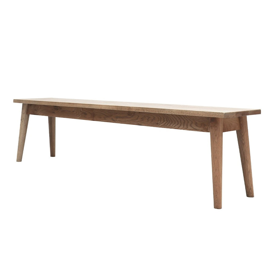 American White Oak Bench 185cm - Natural