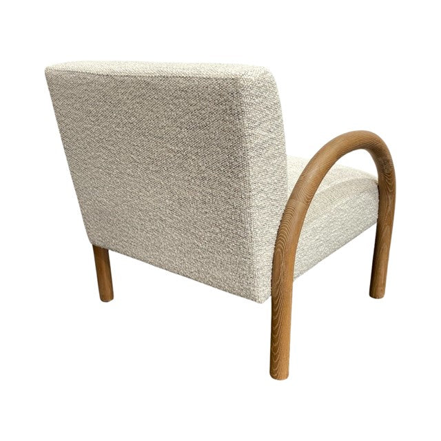 Ash Double Arch Occasional Chair - Merino