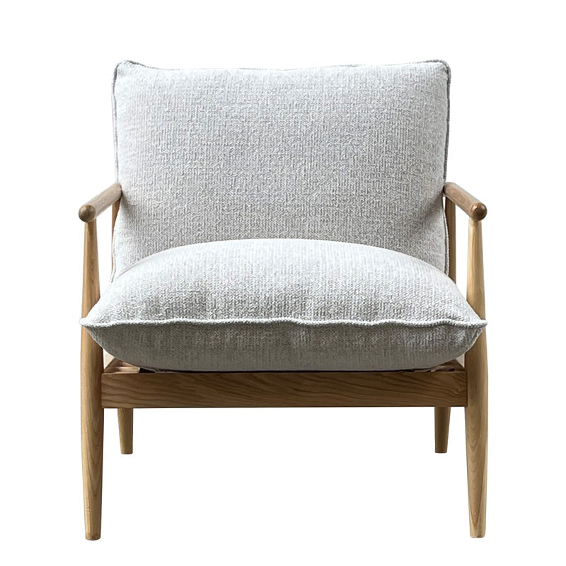 Ash & Rope Armchair - Rice