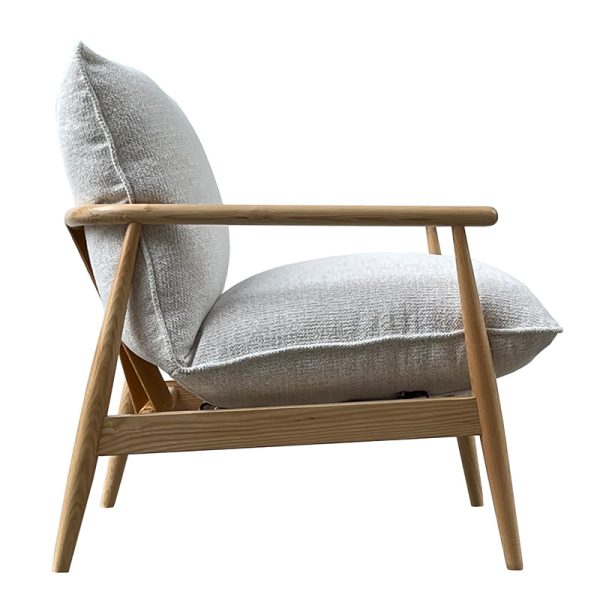 Ash & Rope Armchair - Rice