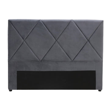 Diamond Stitched Headboard - Double/Queen - Charcoal