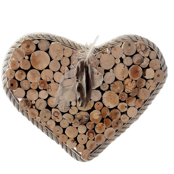 Driftwood Heart Wall Decor - Original Design 1