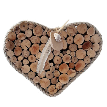 Driftwood Heart Wall Decor - Original Design 2