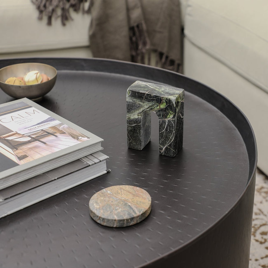 Drum Coffee Table - Oiled Bronze