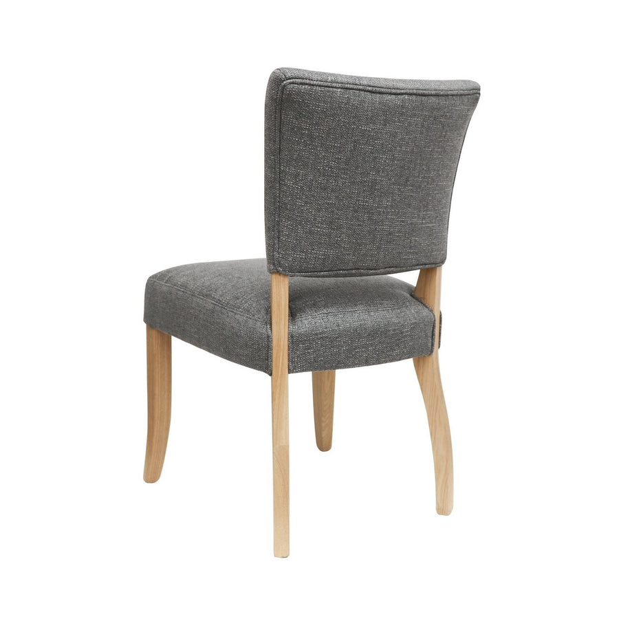 French Style Dining Chair - Natural & Grey