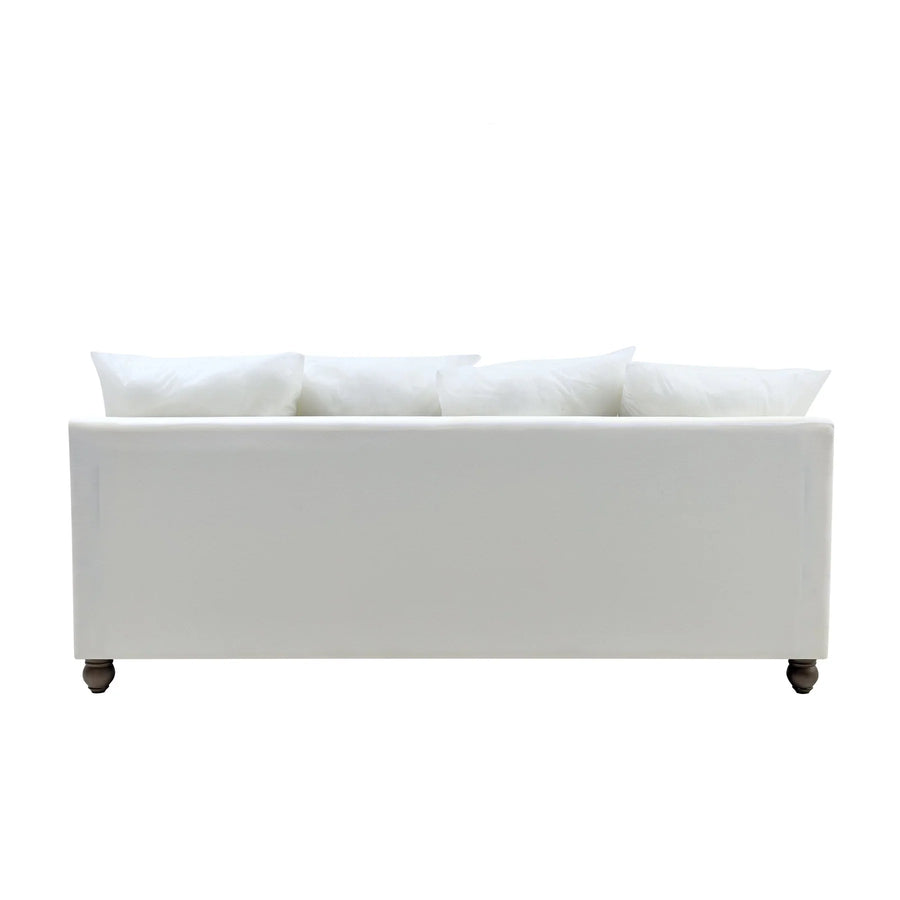 Hamptons Contemporary Three Seater Sofa Base & Cushion Inserts