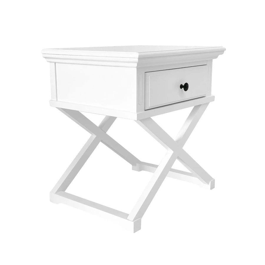 Hamptons White Side Table