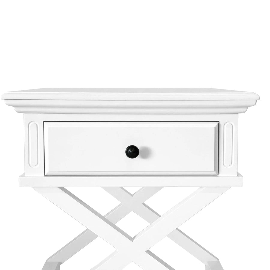 Hamptons White Side Table