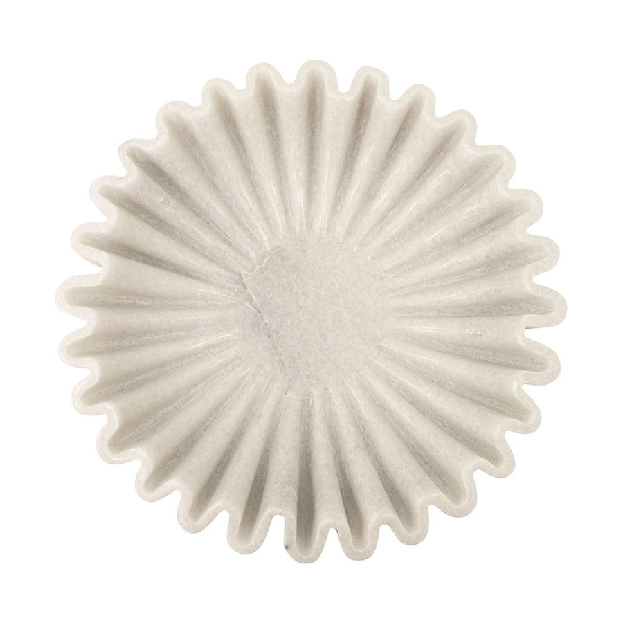 Marble Pleated Dish - Small