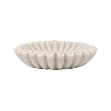 Marble Pleated Dish - Small