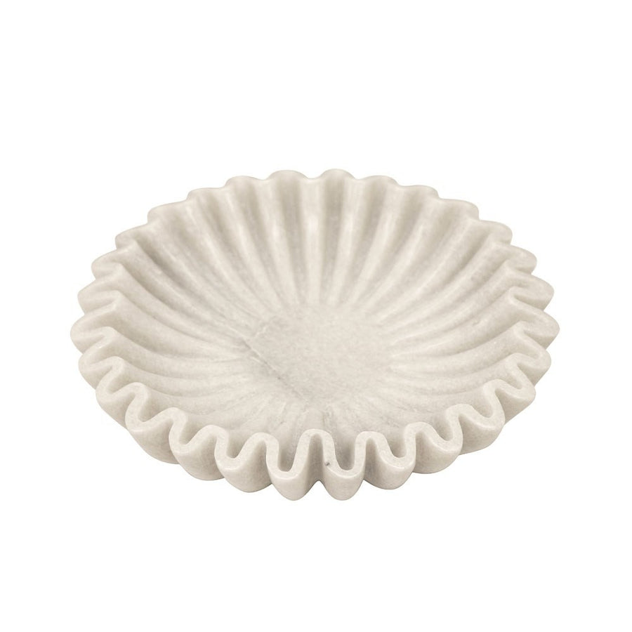 Marble Pleated Dish - Small