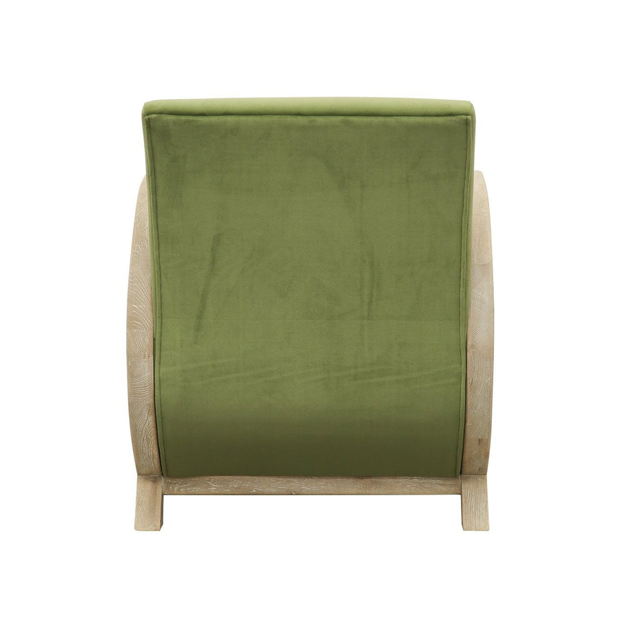 Palm Beach Circle Chair - Green & Light Wash