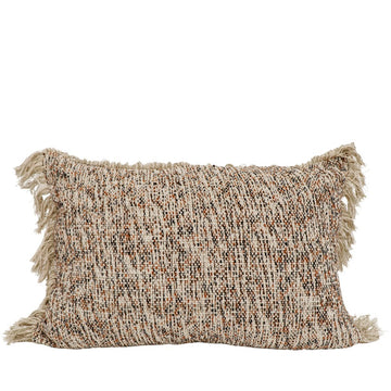 Peppered Rectangular Cushion - Natural