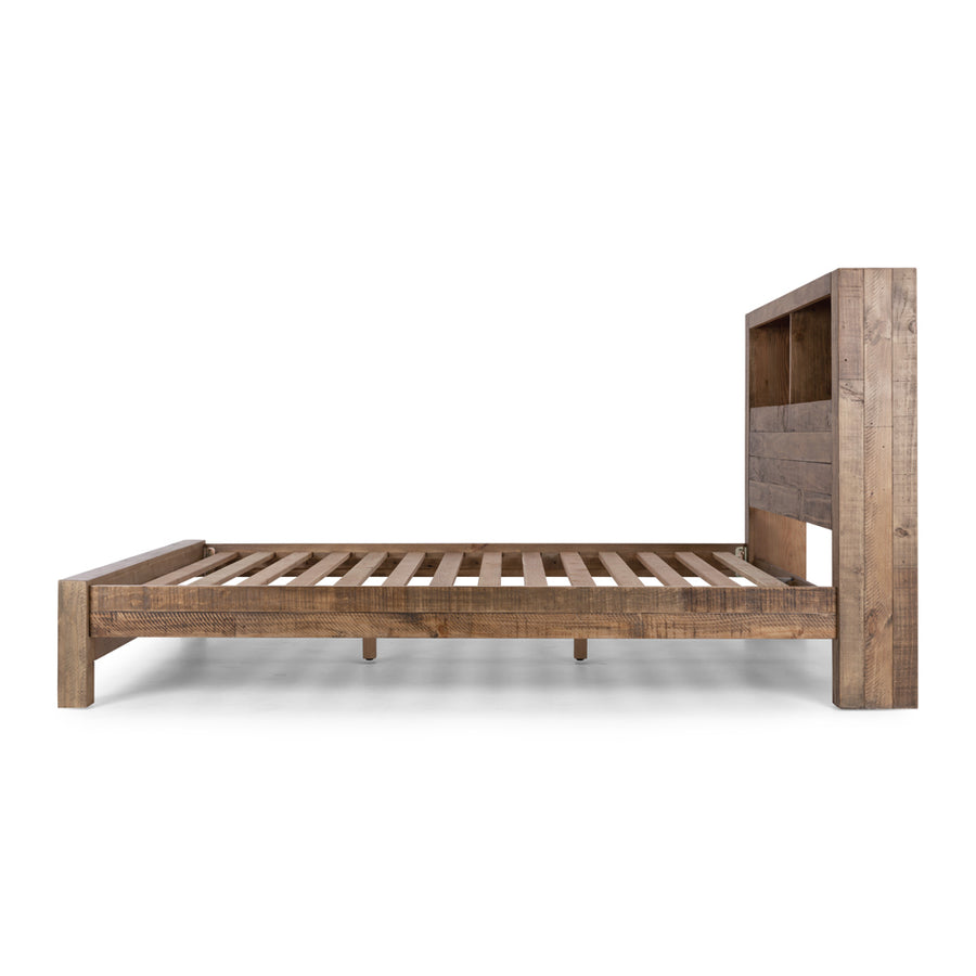 Really Rustic Storage Bed Frame - King