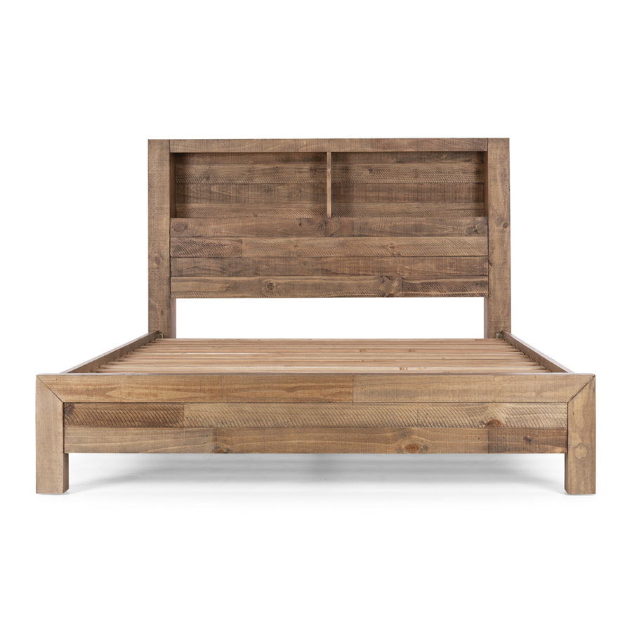 Really Rustic Storage Bed Frame - King