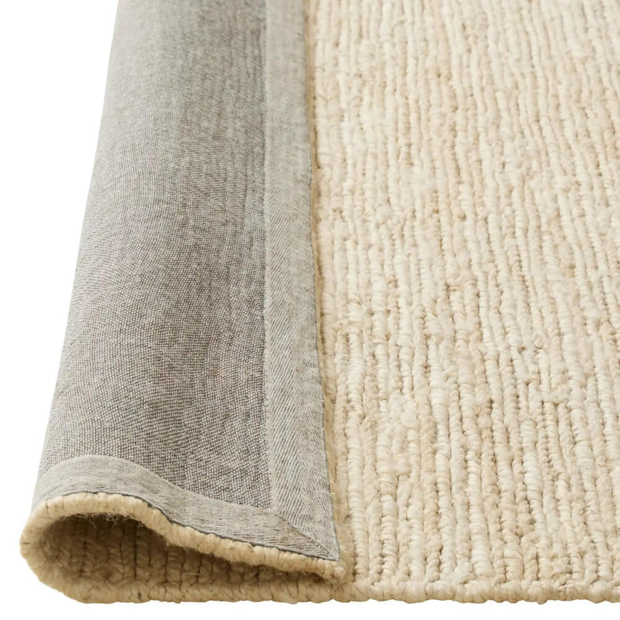 Weave Suffolk Jute Rug - Pearl - 2m x 3m