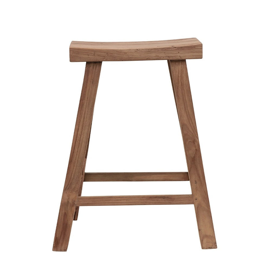 Recycled Teak Outdoor Barstool